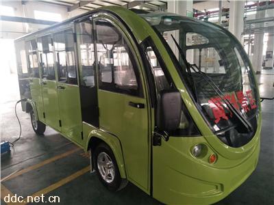  11座封闭式电动观光车